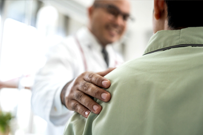 Doctor and patient